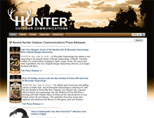 Tablet Screenshot of hunteroc.com
